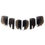6 x Car Body Trim Lamp Guard Covers for Ford Mustang (2015-2017) Smoked Black