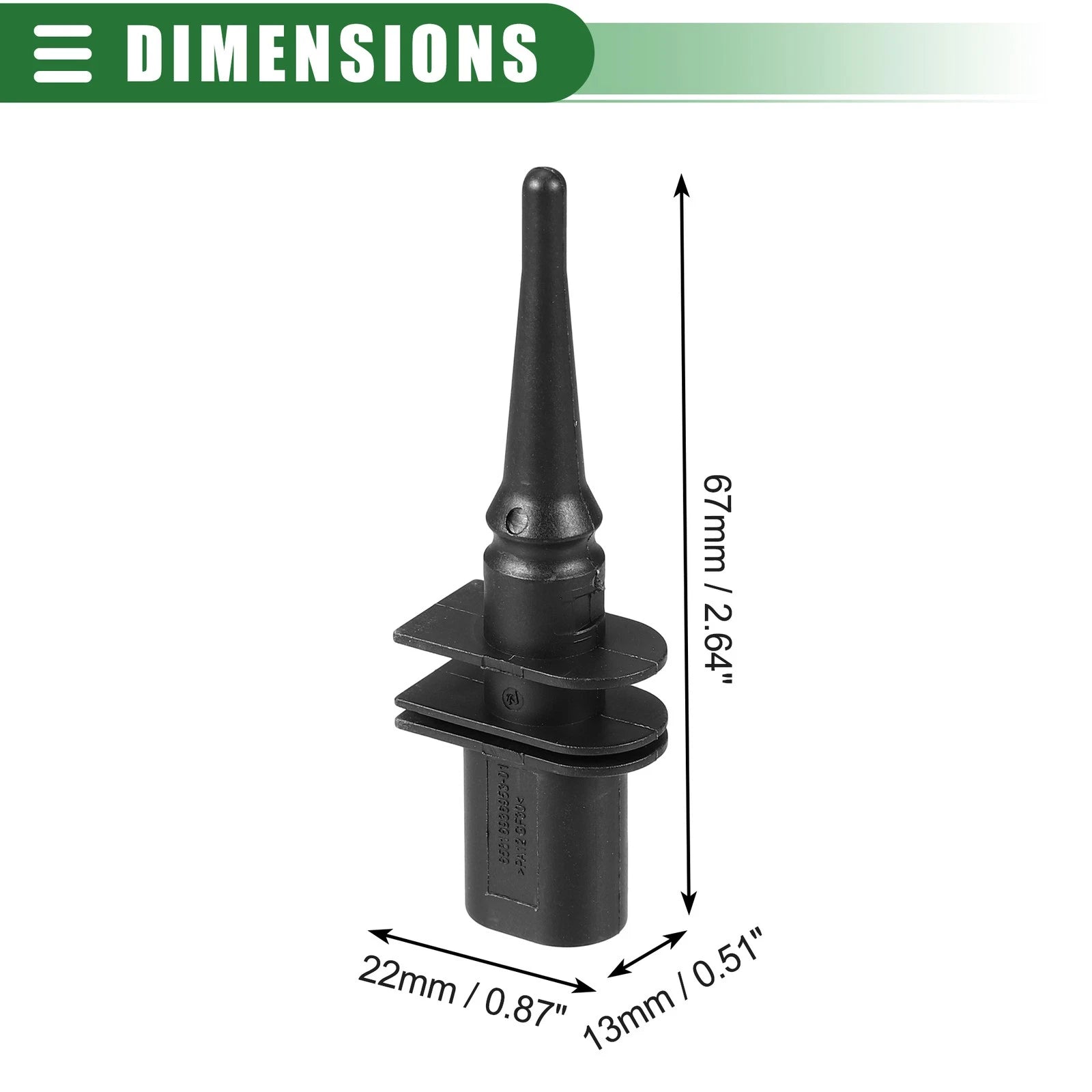 Outside Ambient Air Temperature Sensor No. 65816905133 for BMW 550i (2006–2010)