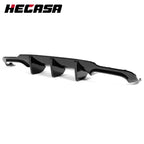 Rear Bumper Lip Spoiler Diffuser for Mercedes W204 C63 AMG (2012–2014)