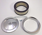 Chrome Air Cleaner Assembly 4bbl for Hot Rod Carb (5 1/8in Opening) (—)