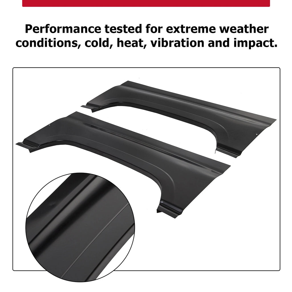 Pair Wheel Arch Repair Panels for Dodge Ram Truck (1994-2001)