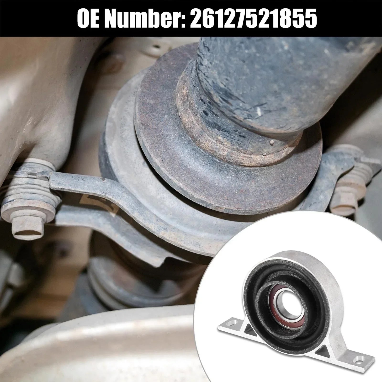 Rear Driveshaft Center Support Bearing for BMW 525i X3 528i 535i