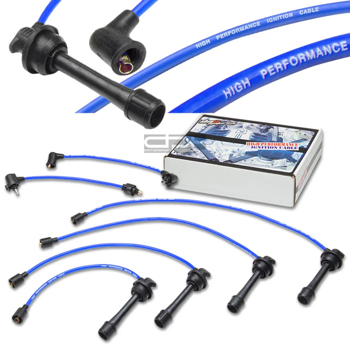 Silicon Spiral Core Spark Plug Ignition Wire for Toyota Celica GTS (1989–1993)