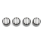 4X CNC Machined Head Bolt Cover Cap for Triumph T120 Thruxton Scrambler (2016–2023)
