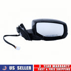 Right Side Mirror w/ Heated Camera Power Glass for Honda Accord (2013–2015)