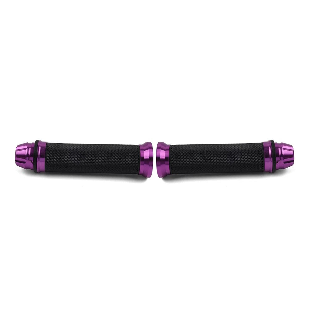 7/8" Handle Bar Hand Grip for Yamaha Honda Suzuki (All Years) - Purple