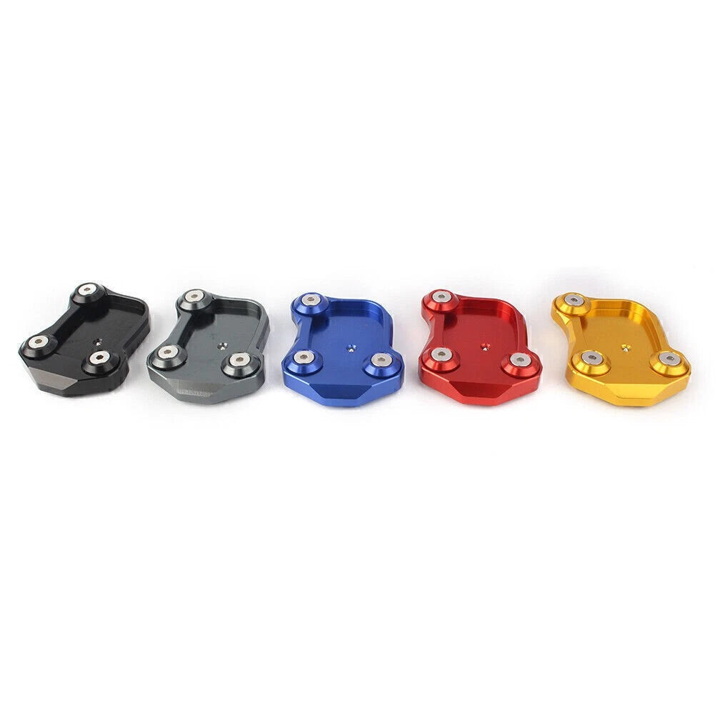 Kickstand Side Stand Extension Plate Pad for Honda CB650F CBR650F (2014–2018) Black