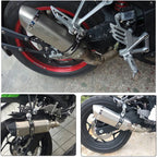 Exhaust Muffler Slip On DB Killer Silencer Pipe for Universal (38-51mm)