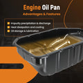 Oil Pan for Acura TSX 2.4L DOHC (2004–2008) HOP11B Direct Fit