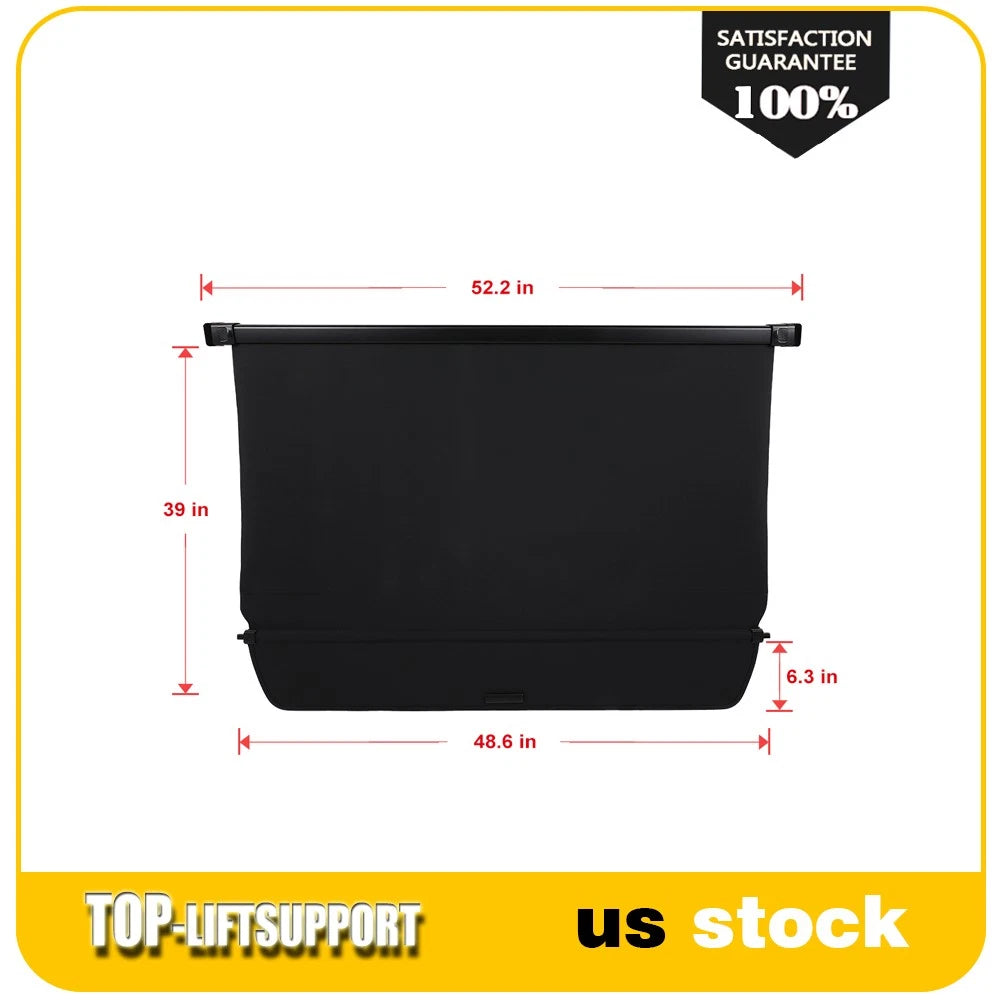 Retractable Rear Cargo Security Trunk Cover for Rivian R1S (2022–2024)