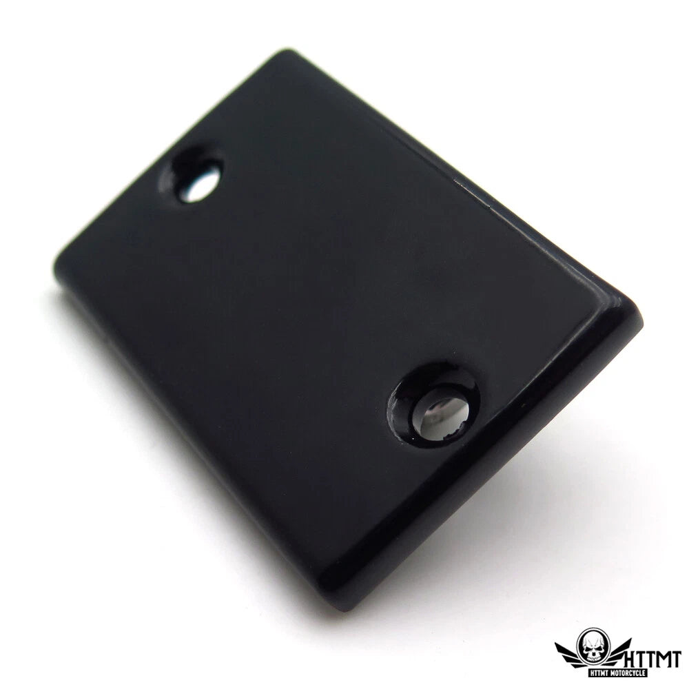 Black Rear Brake Fluid Reservoir Cap Cover for Suzuki GSXR Boulevard Savage (–)
