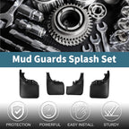 Mud Flaps Splash Guards for Toyota Land Cruiser LC80 (1990–1997)