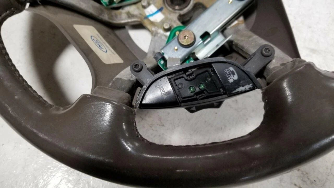 Steering Wheel for Lincoln LS (2000–2002) Parchment Wood Grain with Switches XW4A