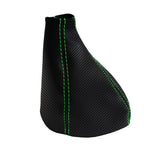 Automatic Shift Boot for Hummer H3 (2005–2010) Carbon Fiber Green Stitch