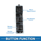 Power Window Switch for Mazda 6 (No.GS3L66350)