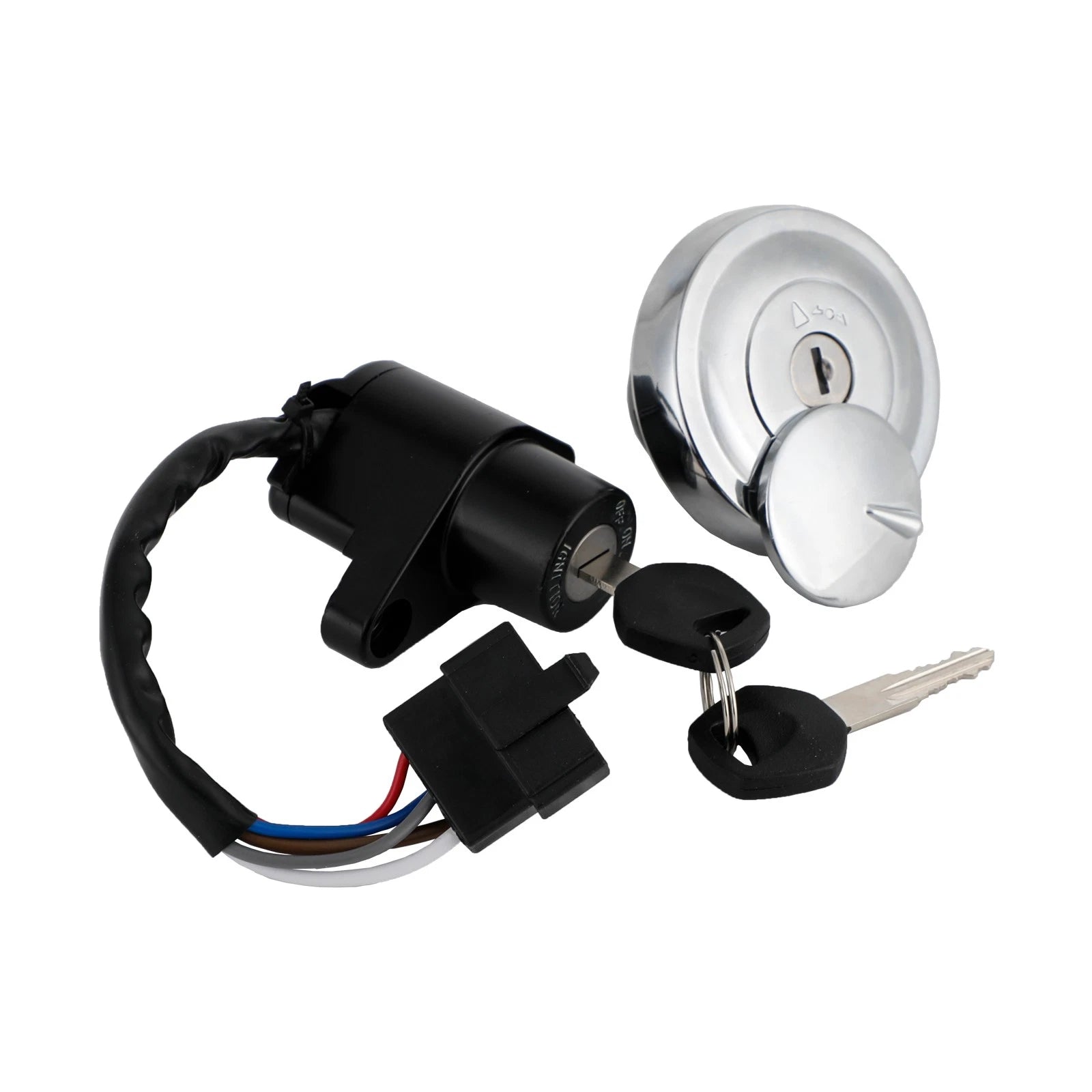 Ignition Barrel, Fuel Cap & Keys for Kawasaki Vulcan 900 Classic (2006–2022)