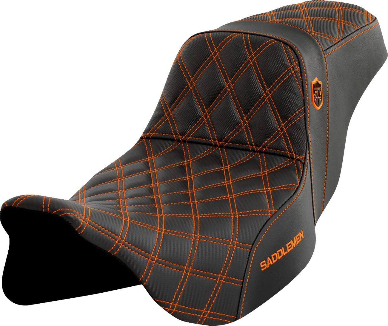 SADDLEMEN Pro Series SDC Performance Seat for Motorcycle (w/o Backrest)