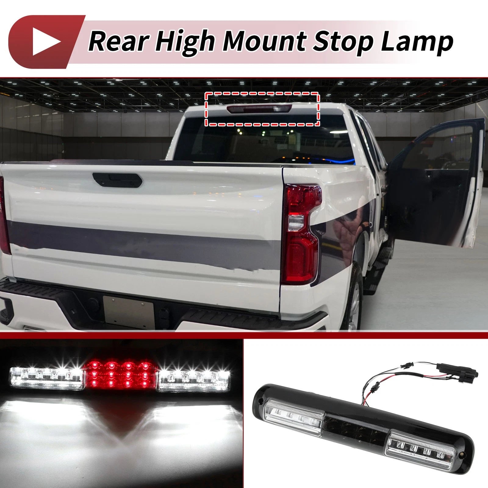 LED Third Brake Light for Chevrolet Silverado 1500 (1999–2006) No. 5978318