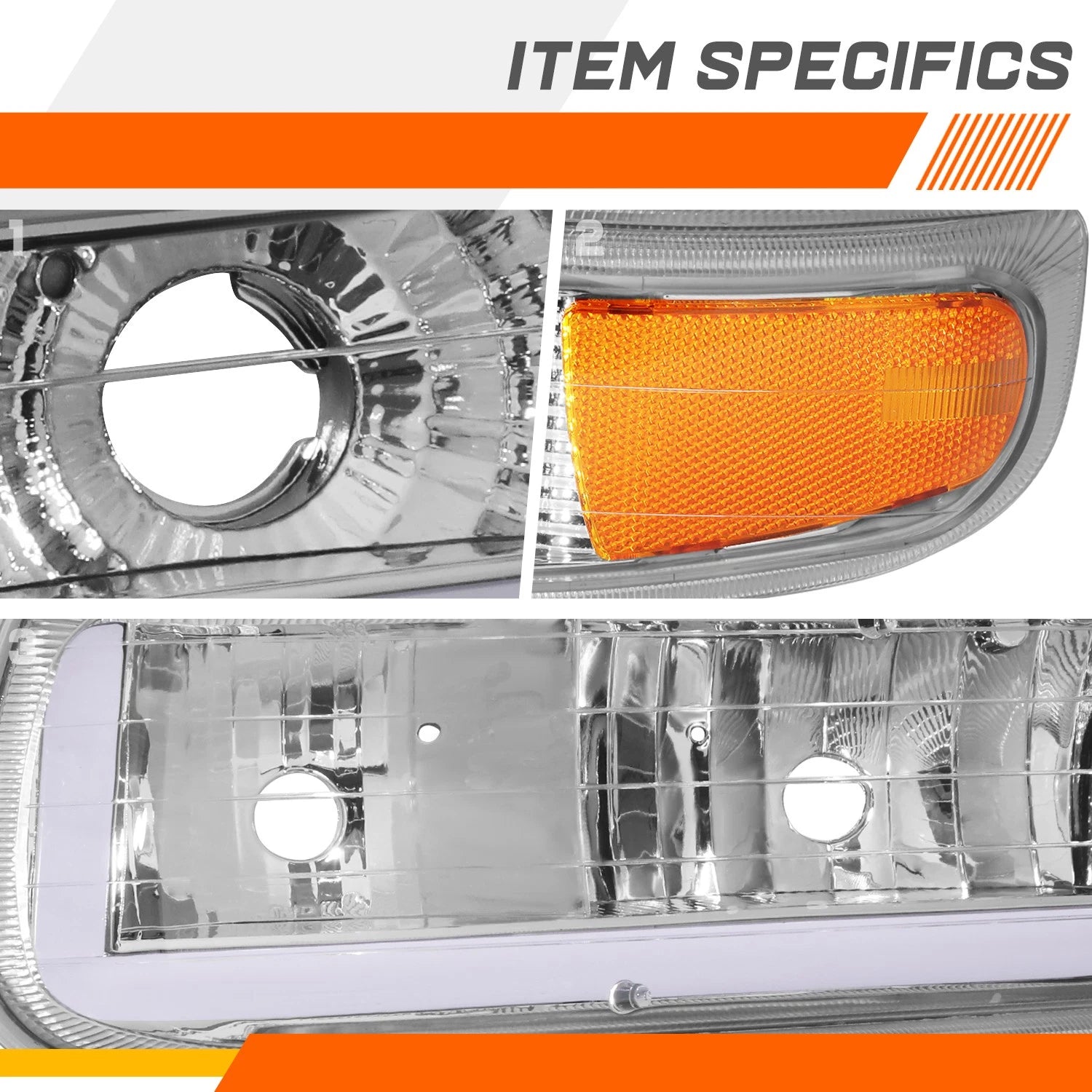 LED DRL Turn Signal Headlight for Regal Sportback/TourX (2018–2020)