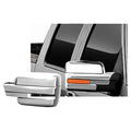 Premium FX Chrome Full Mirror Covers w/ Signal cutout for 2009-2014 Ford F-150