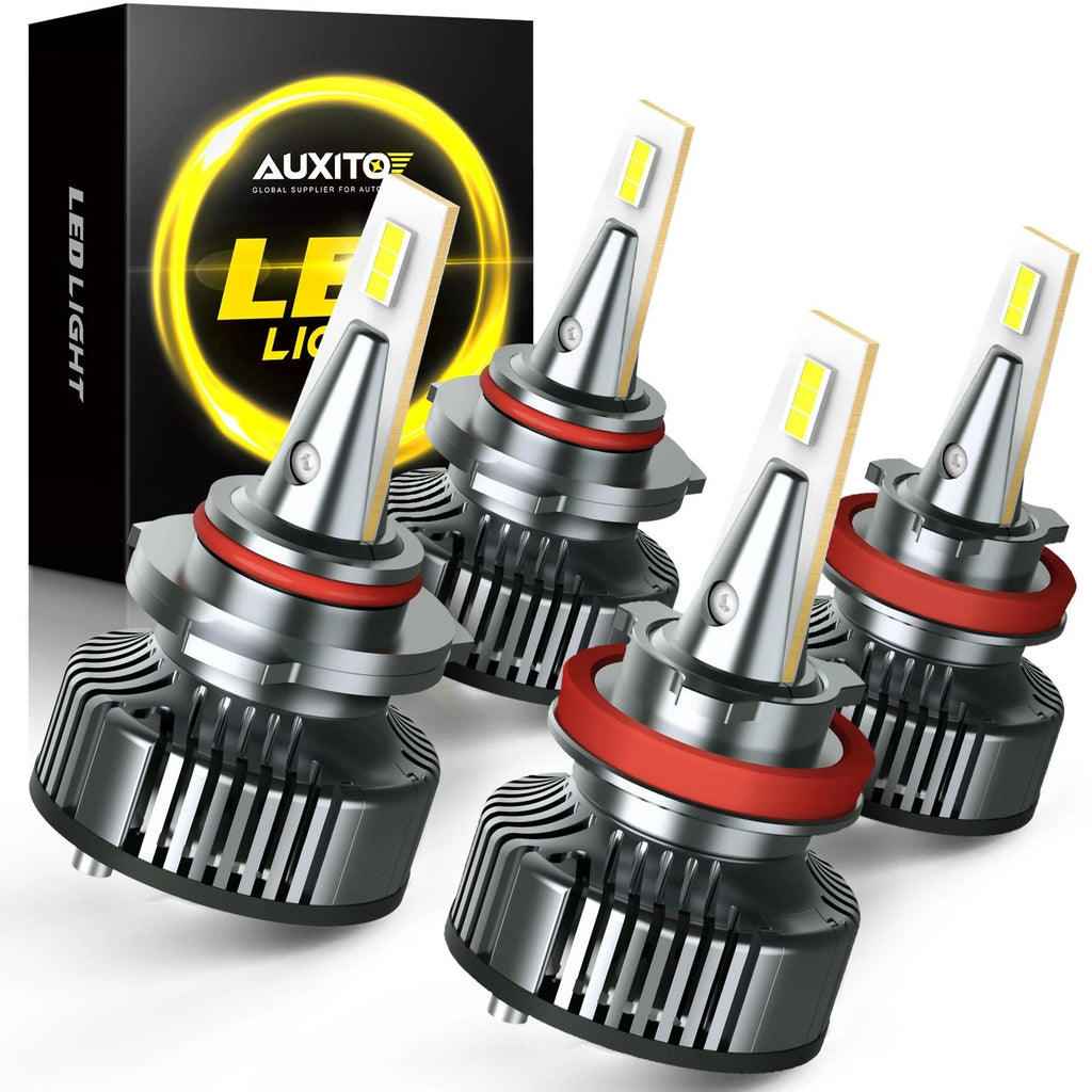 2X AUXITO 9005 H11 LED Headlight Bulbs for Toyota Camry (2007–2018)