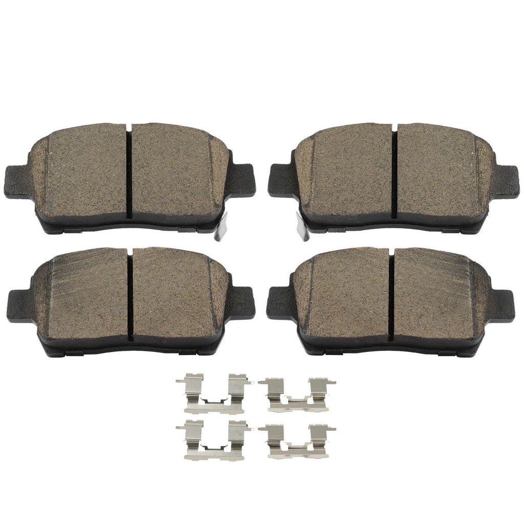 Front Ceramic Brake Pads Kit for Toyota Celica Prius (2001–2009)