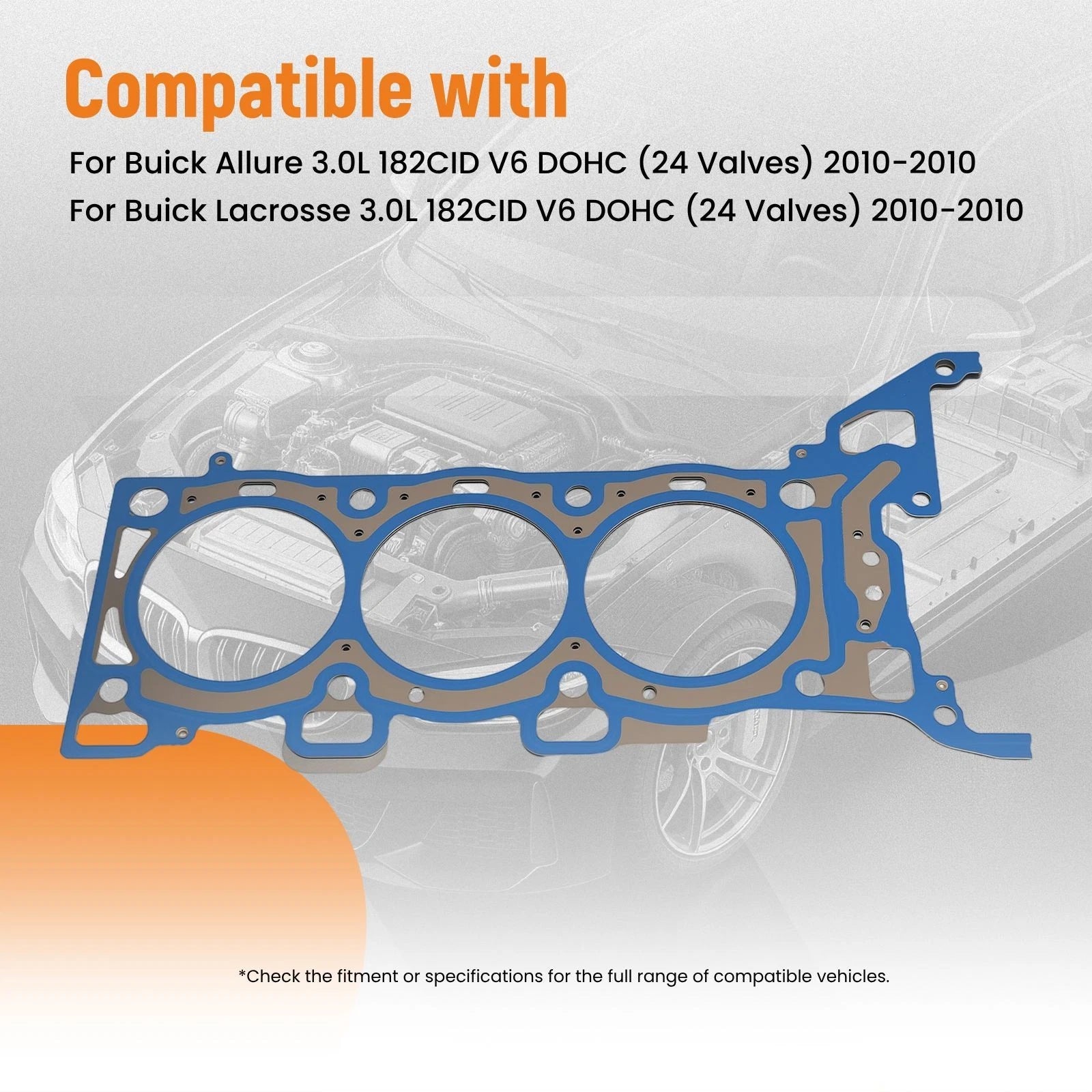 Complete Head Gasket Set ES72274 for Cadillac CTS SRX 3.0L (2010–2013)