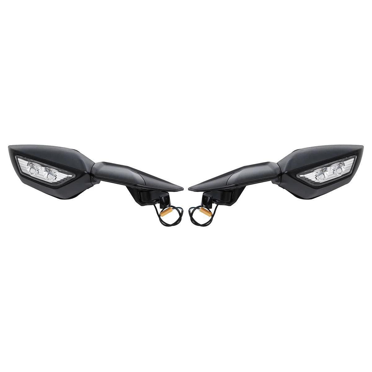 Rear View Mirrors with LED Turn Signals for Kawasaki Ninja H2 (2015–2024)