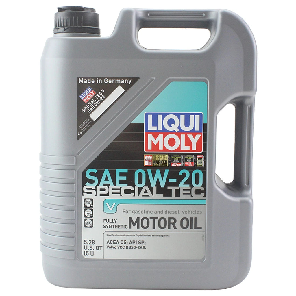 Set of 3 Liqui Moly Special Tec V 0W-20 Engine Motor Oil (15L)