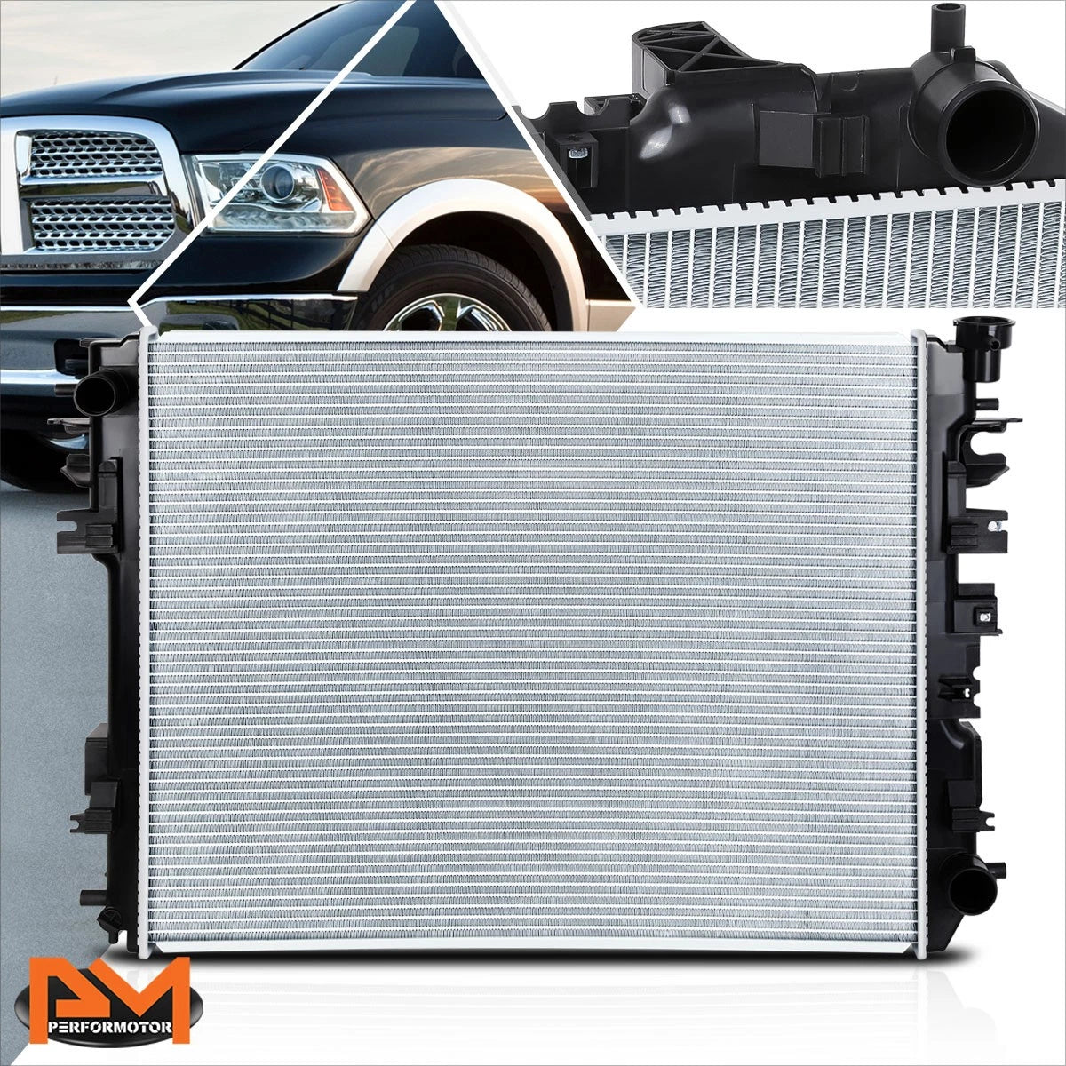 Aluminum Core Radiator for Ram 1500/2500/3500 (2009–2018) DPI-13129