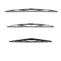 Set of 3 Bosch MicroEdge Windshield Wiper Blades for (24", 20", 16")