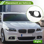 1 Pc Car Front Right Fog Light Grill for BMW E65 E66 Black (2006-2008)