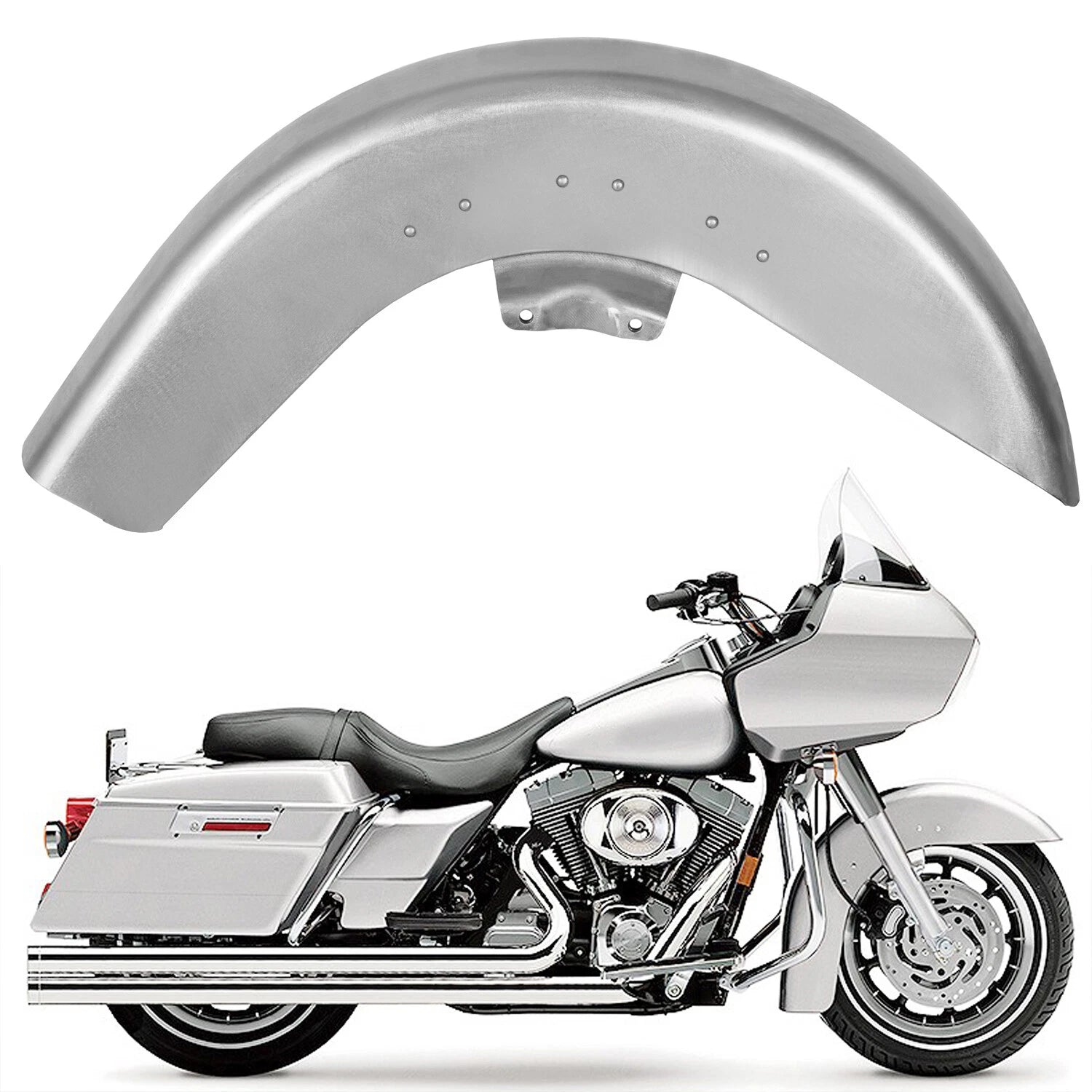 16" Front Fender for Harley Touring Bagger Electra Road Street Glide FLHT (1989–2013)