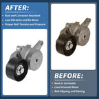 Belt Tensioner for Hyundai Verna (2015–2020) No. 2528104600 Metal 1 Pc