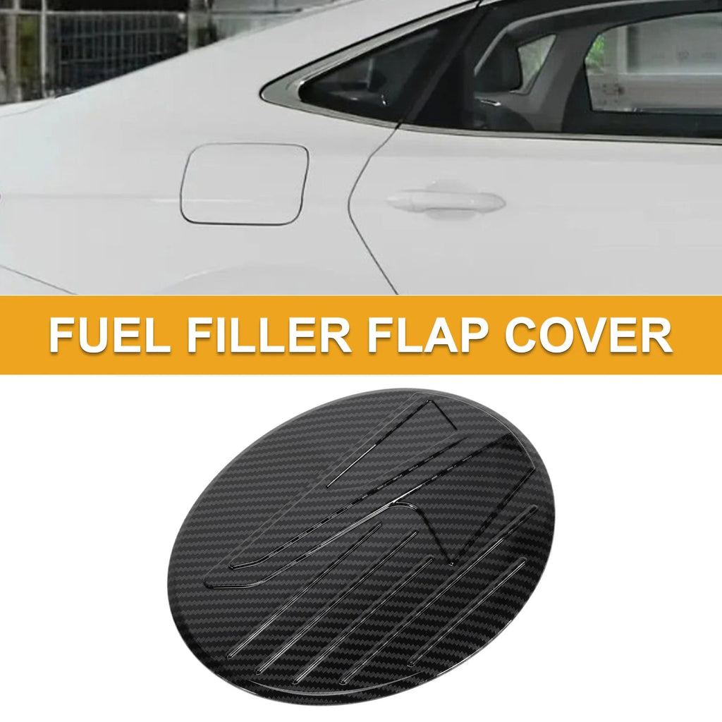 Fuel Tank Door Cap for Mazda CX-30 (2020–2025) Carbon Fiber Black