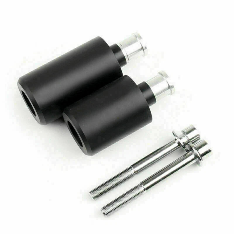Frame Sliders Crash Protector for Yamaha FZ6 Fazer (2004–2008) No Cut Black