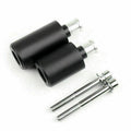 Frame Sliders Crash Protector for Yamaha FZ6 Fazer (2004–2008) No Cut Black