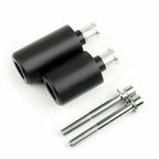 Frame Sliders Crash Protector for Yamaha FZ6 Fazer (2004–2008) No Cut Black