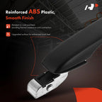 Rear Left Smooth Black Exterior Door Handle for Honda CR-V (2002–2006)