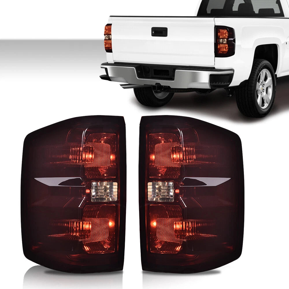 Smoke Tail Lights for Chevy Silverado (2014–2019)