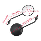 Rearview Mirrors for Honda NX650 Dominator XL 125 600 700 V XR 125 L (1990–2000)