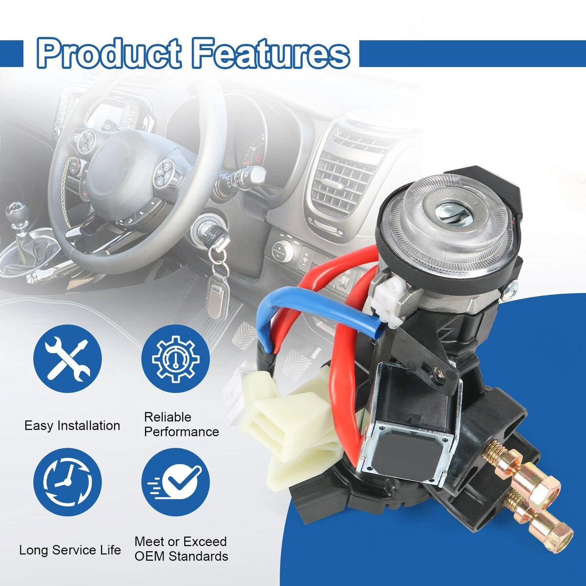 Ignition Lock Housing Assembly for Sonata (2015–2019)