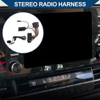Stereo Radio Harness for BMW E46 3 Series (1998–2006) 16 Pin Microphone
