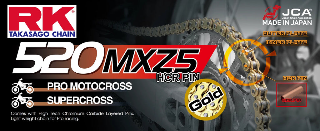 Gb520mxz5 Drive Chain Gold 520 X 120 for Motorcycle
