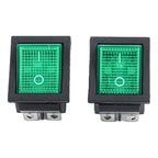 2X KCD4 Rocker Switch 30A 250V for Numatic Vacuum