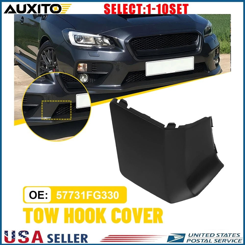 Tow Eye Cover for Subaru Impreza WRX STI (2011–2014) - Black