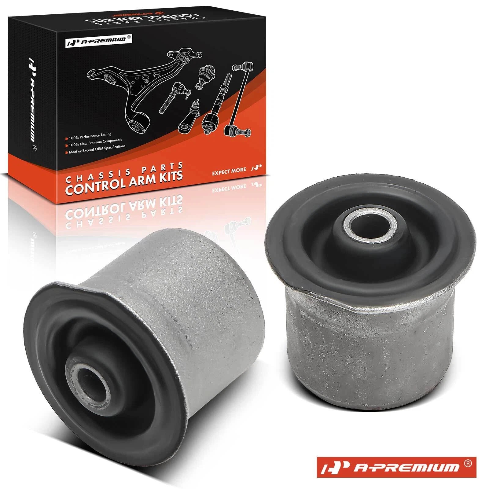 2X Front Upper Control Arm Bushing for Jeep Grand Cherokee (1999–2004)