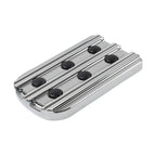 Chrome Large Brake Pedal Pad for Harley Touring Street Road Glide Softail (2014-2023)