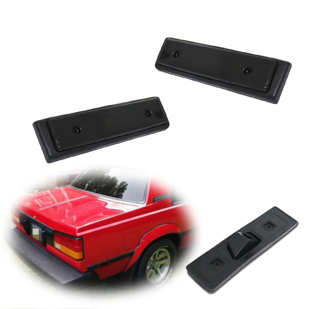 2X Smoke Lens Rear Bumper Side Marker Reflectors for Toyota Celica (1986–1989)