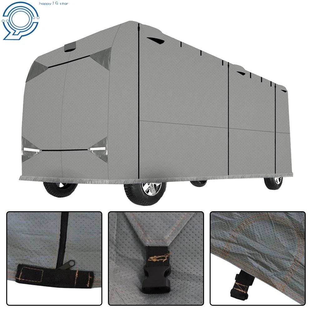 RV Cover for Class A Motorhome (33'–37') - Waterproof, Anti-UV